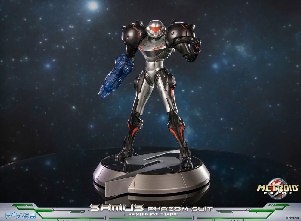 Metroid Prime PVC Statue Samus Phazon Suit Standard Edition 28 cm   - Versand: 7 Tage nach Bestellung