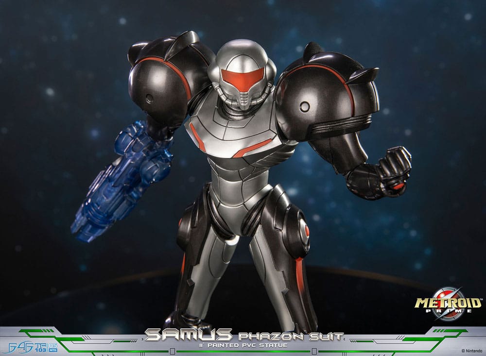 Metroid Prime PVC Statue Samus Phazon Suit Standard Edition 28 cm   - Versand: 7 Tage nach Bestellung