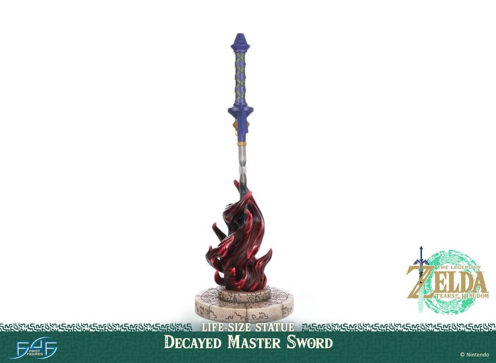 The Legend of Zelda: Tears of the Kingdom Life-Size Statue 1/1 Decayed Master Sword 71 cm - Preorder - ETA: 25.02.2027
