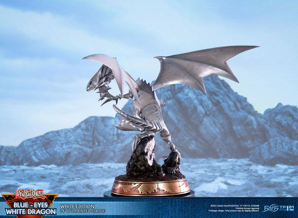Yu-Gi-Oh! PVC Statue Blue-Eyes White Dragon White Edition 35 cm - Preorder - ETA: 25.10.2026