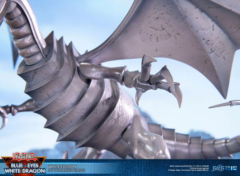 Yu-Gi-Oh! PVC Statue Blue-Eyes White Dragon White Edition 35 cm - Preorder - ETA: 25.10.2026