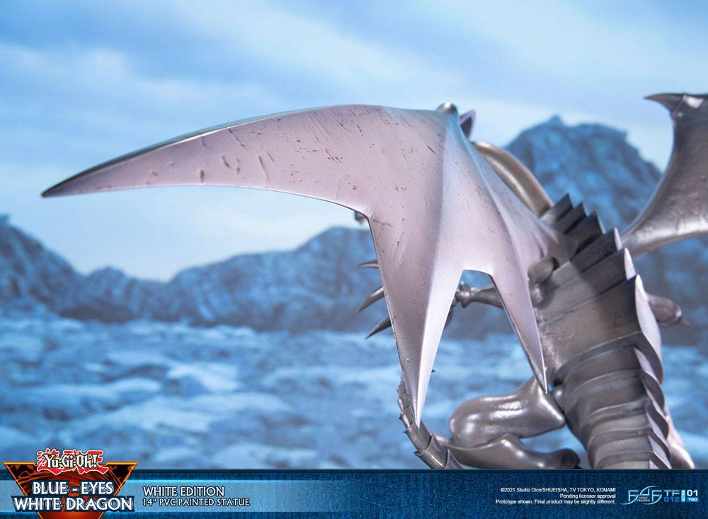Yu-Gi-Oh! PVC Statue Blue-Eyes White Dragon White Edition 35 cm - Preorder - ETA: 25.10.2026