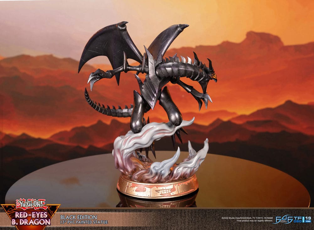 Yu-Gi-Oh! PVC Statue Red-Eyes B. Dragon Black Colour 33 cm - Preorder - ETA: Mitte 02.2025