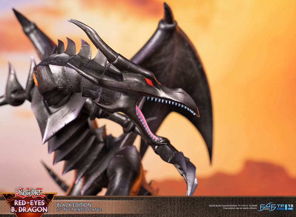 Yu-Gi-Oh! PVC Statue Red-Eyes B. Dragon Black Colour 33 cm - Preorder - ETA: Mitte 02.2025