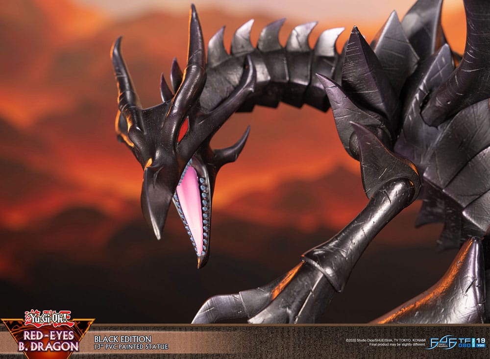 Yu-Gi-Oh! PVC Statue Red-Eyes B. Dragon Black Colour 33 cm - Preorder - ETA: Mitte 02.2025