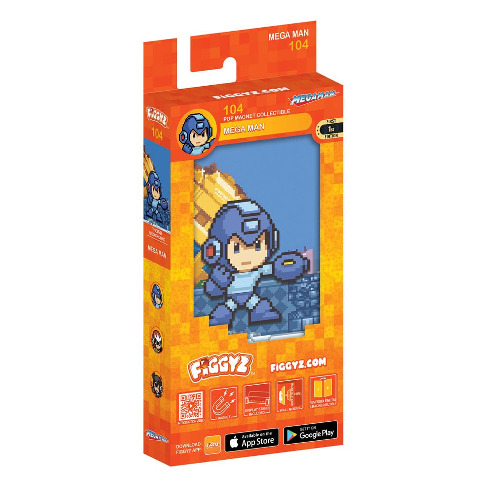 Mega Man FiGGYZ Magnet-Sammelfigur Mega Man 11 cm - Versand: 7 Tage nach Bestellung