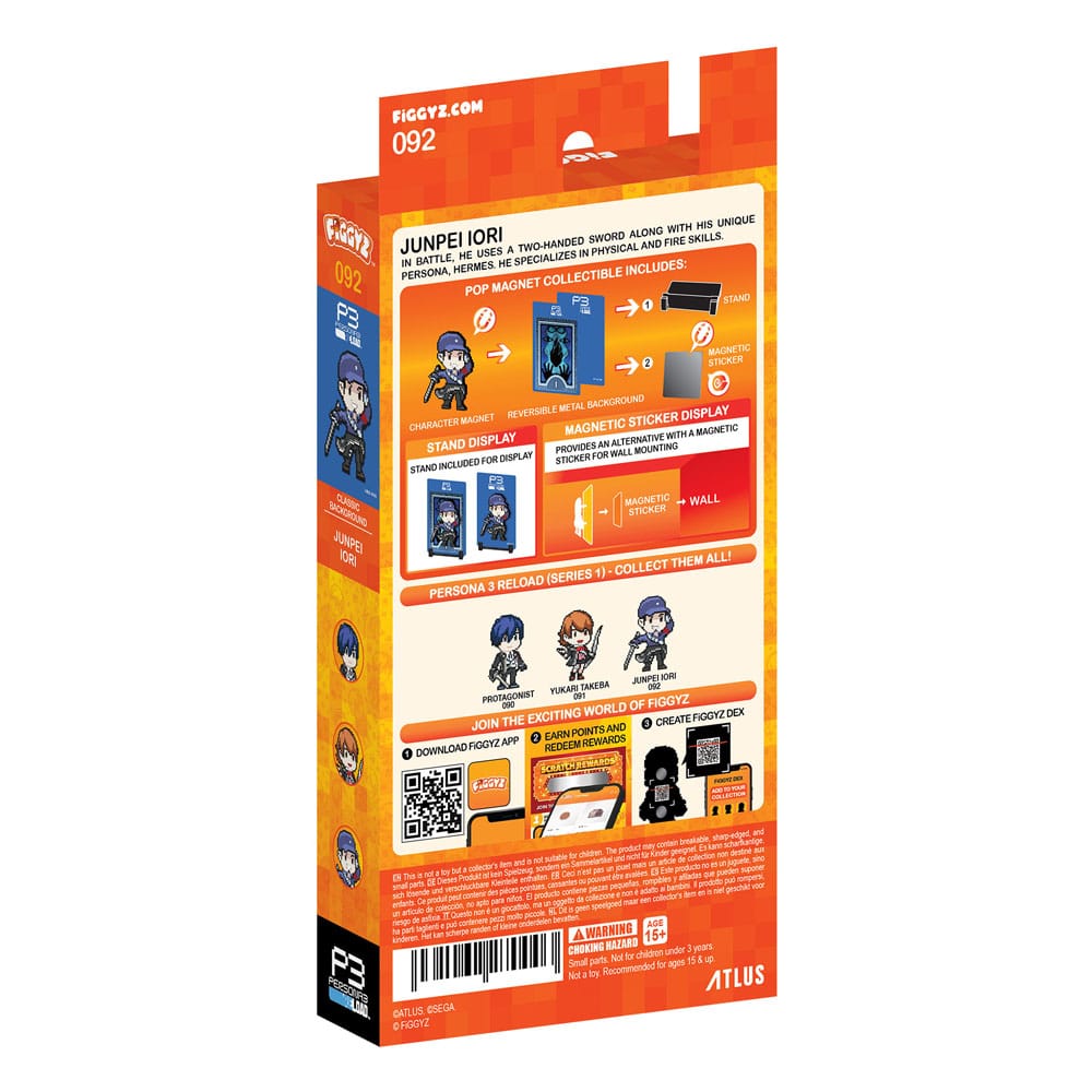 Persona 3 Reload FiGGYZ Magnet-Sammelfigur Junpei Iori 11 cm - Versand: 7 Tage nach Bestellung