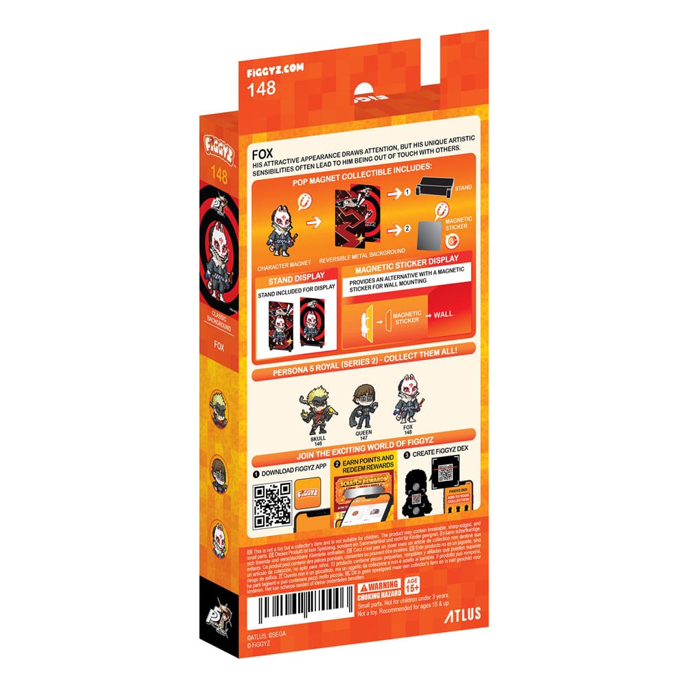 Persona 5 FiGGYZ Magnet-Sammelfigur Fox 11 cm - Versand: 7 Tage nach Bestellung