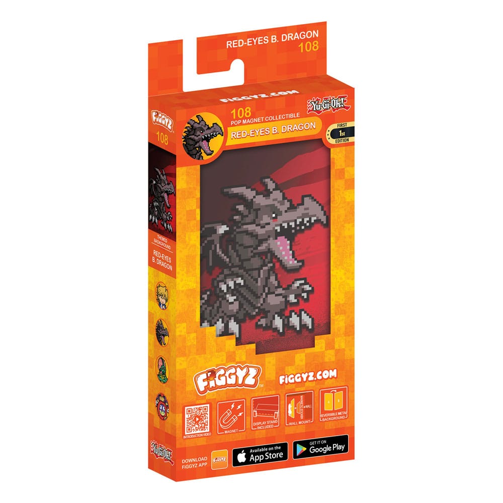 Yu-Gi-Oh! FiGGYZ Magnet-Sammelfigur Red-Eyes B. Dragon 11 cm - Versand: 7 Tage nach Bestellung