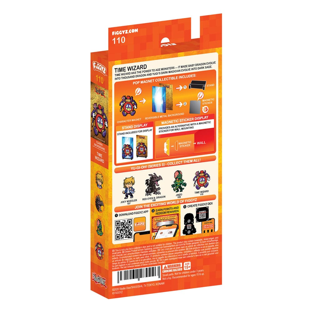 Yu-Gi-Oh! FiGGYZ Magnet-Sammelfigur Time Wizard 11 cm - Versand: 7 Tage nach Bestellung