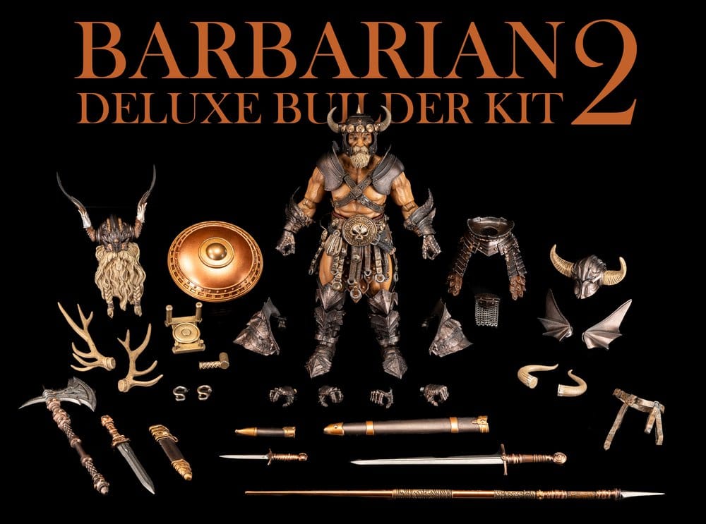 Mythic Legions: Reinforcement 3 Zubehör-Set für Actionfiguren Barbarian Builder Kit 2 Deluxe - Preorder - ETA: 25.08.2027