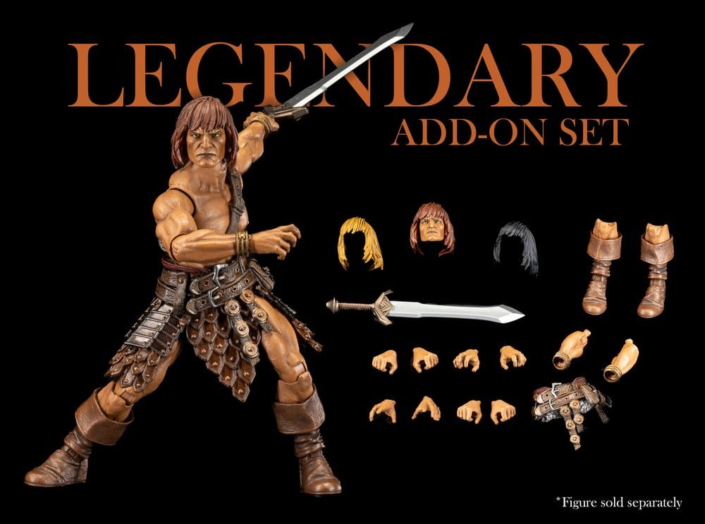 Mythic Legions: Reinforcement 3 Zubehör-Set für Actionfiguren Legendary Add-On Set - Preorder - ETA: 25.08.2027
