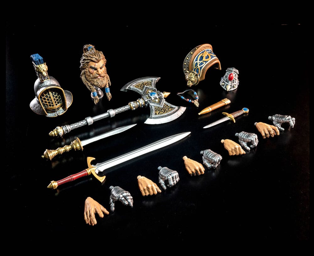 Mythic Legions: Rising Sons Actionfigur Attlus the Conqueror Ver. 2 15 cm  - Preorder - ETA: 20.01.2026