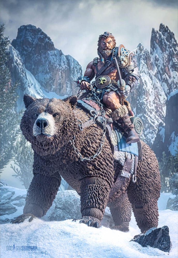 Mythic Legions: Rising Sons Actionfigur Bodvar (Bear Mount) 15 cm   - Preorder - ETA: 20.01.2026