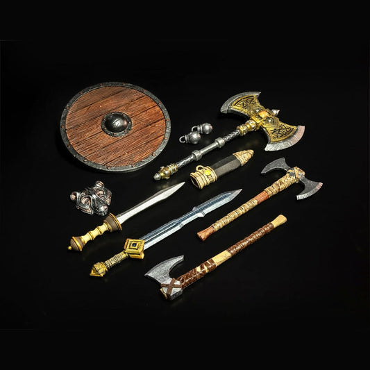 Mythic Legions: Rising Sons Zubehör-Set für Actionfiguren Barbarian Weapons - Preorder - ETA: 20.01.2026