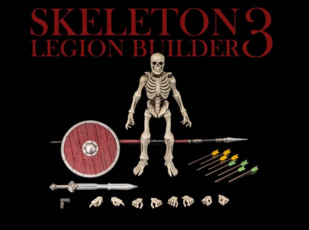 Mythic Legions: Reinforcement 3 Actionfigur Skeleton Legion Builder 3 - Preorder - ETA: 25.08.2027