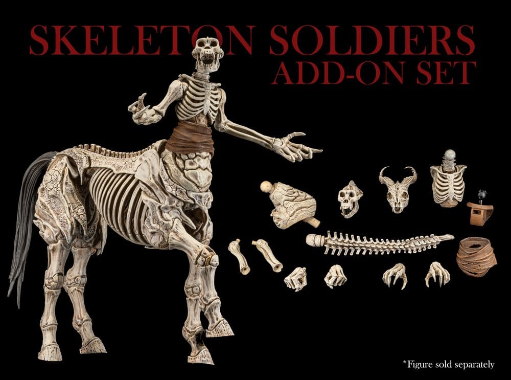 Mythic Legions: Reinforcement 3 Zubehör-Set für Actionfiguren Skeleton Soldiers Add-On Set - Preorder - ETA: 25.08.2027