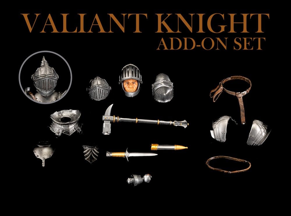 Mythic Legions: Reinforcement 3 Zubehör-Set für Actionfiguren Valiant Knight Add-On Set - Preorder - ETA: 25.08.2027