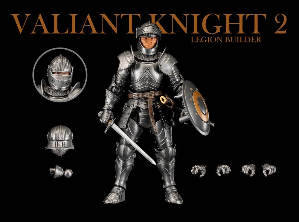 Mythic Legions: Reinforcement 3 Actionfigur Valiant Knight 2 Legion Builder - Preorder - ETA: 25.08.2027