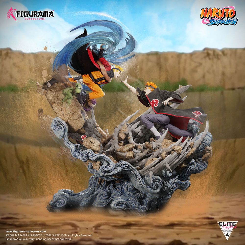 Naruto Elite Fandom Diorama 1/6 Naruto vs. Pain 69 cm - Versand: 5-7 Tage nach Bestellung