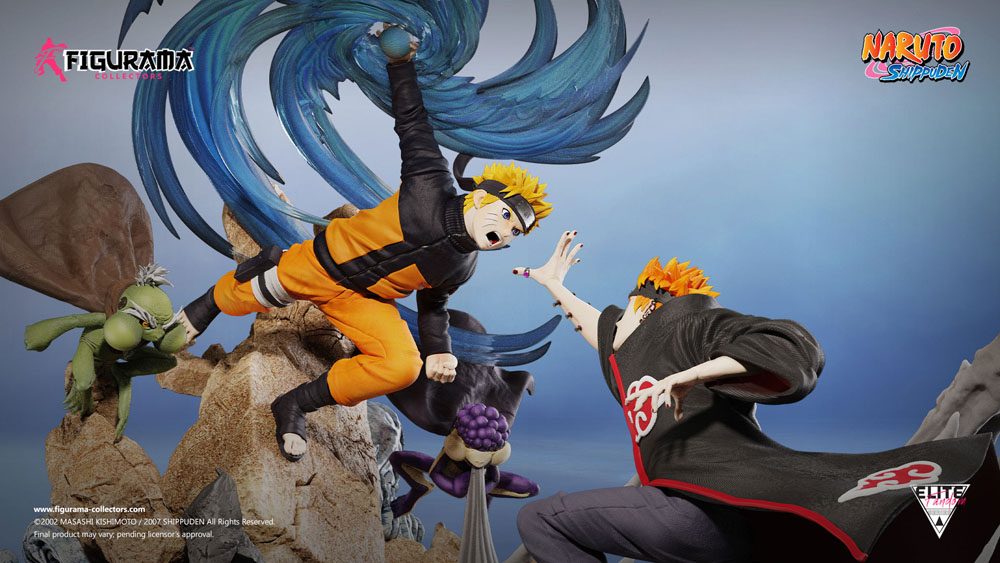 Naruto Elite Fandom Diorama 1/6 Naruto vs. Pain 69 cm - Versand: 5-7 Tage nach Bestellung