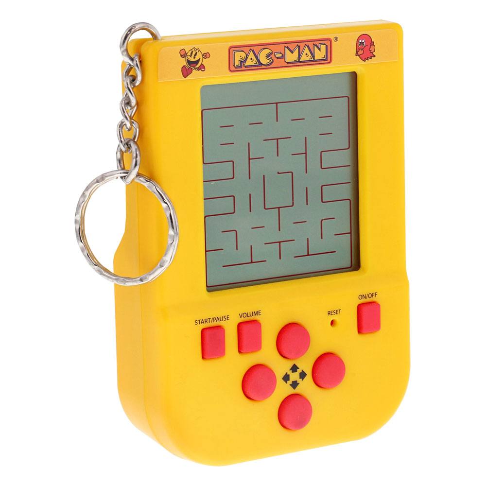 Pac-Man Mini Retro Handheld Videospiel-Schlüsselanhänger - sofort lieferbar