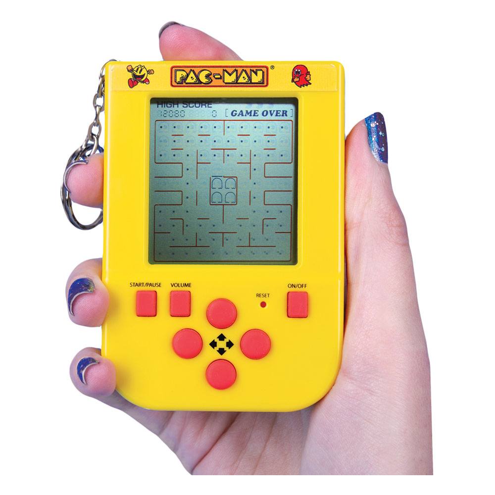 Pac-Man Mini Retro Handheld Videospiel-Schlüsselanhänger - sofort lieferbar
