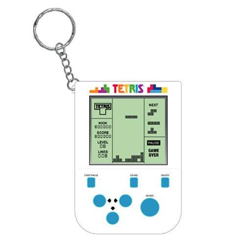 Tetris Mini Retro Handheld Videospiel-Schlüsselanhänger - sofort lieferbar