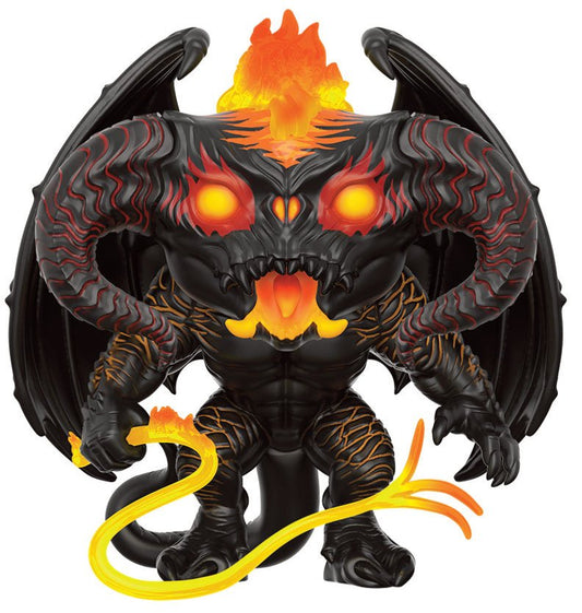 Herr der Ringe Super Sized POP! Movies Vinyl Figur Balrog 15 cm - Preorder - ETA: 14.10.2025