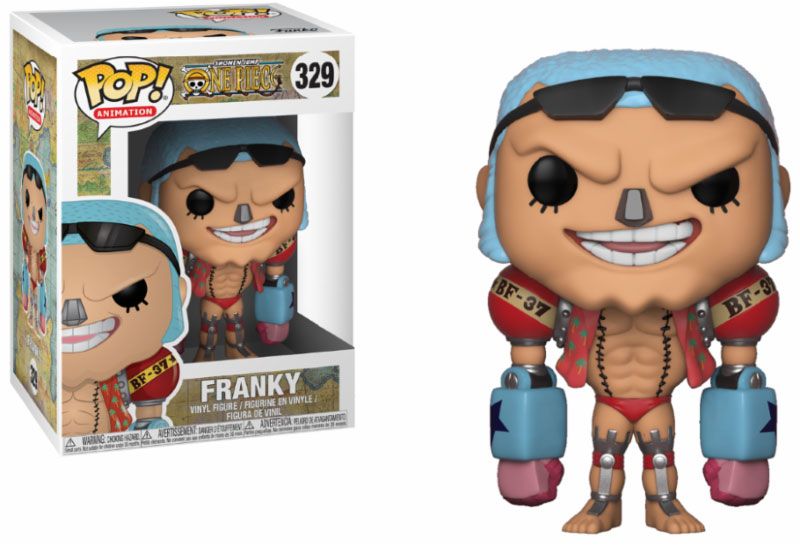 One Piece POP! Animation Vinyl Figur Franky 9 cm - Preorder - ETA: Mitte 03.2025