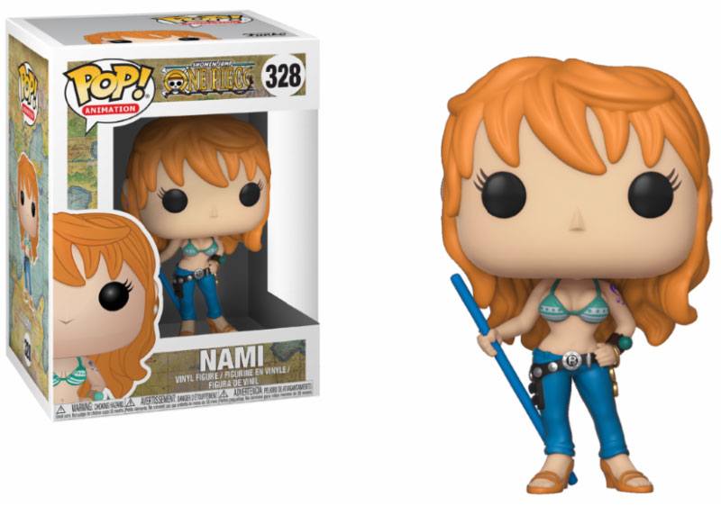 One Piece POP! Animation Vinyl Figur Nami 9 cm - Versand: 7 Tage nach Bestellung