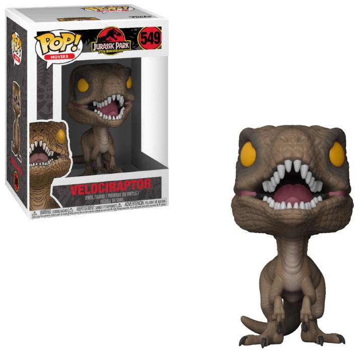 Jurassic Park POP! Movies Vinyl Figur Velociraptor 9 cm  - Versand: 5-7 Tage nach Bestellung