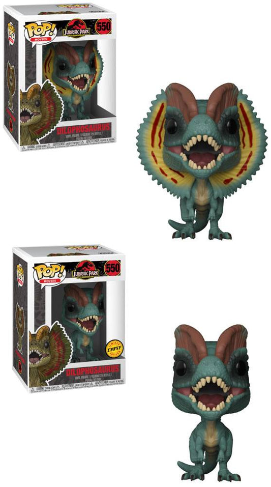 Jurassic Park POP! Movies Vinyl Figuren 9 cm Dilophosaurus Sortiment (6) - Preorder - ETA: 22.11.2026