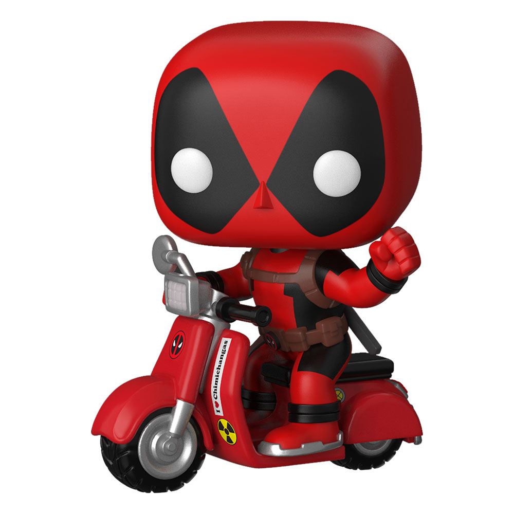 Deadpool POP! Rides Vinyl Figur Deadpool & Scooter 9 cm - Preorder - ETA: 14.10.2025