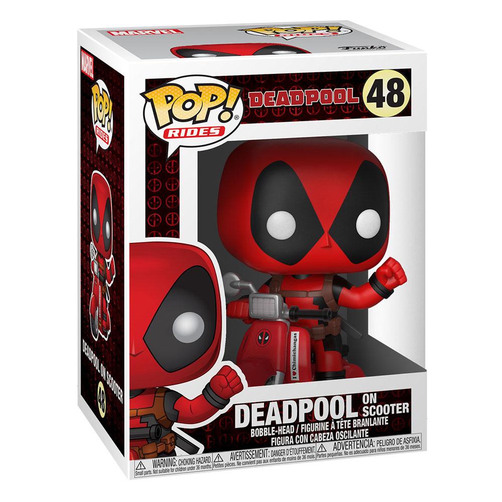Deadpool POP! Rides Vinyl Figur Deadpool & Scooter 9 cm - Preorder - ETA: 14.10.2025