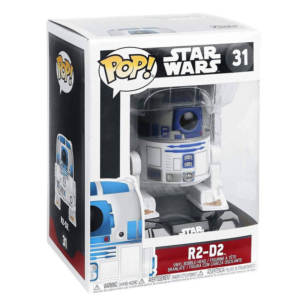 Star Wars POP! Vinyl Wackelkopf-Figur R2-D2 10 cm - Preorder - ETA: 25.02.2027