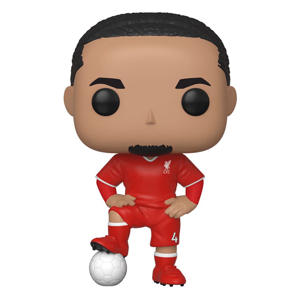 Liverpool F.C. POP! Football Vinyl Figur Virgil van Dijk 9 cm - Preorder - ETA: 07.10.2025