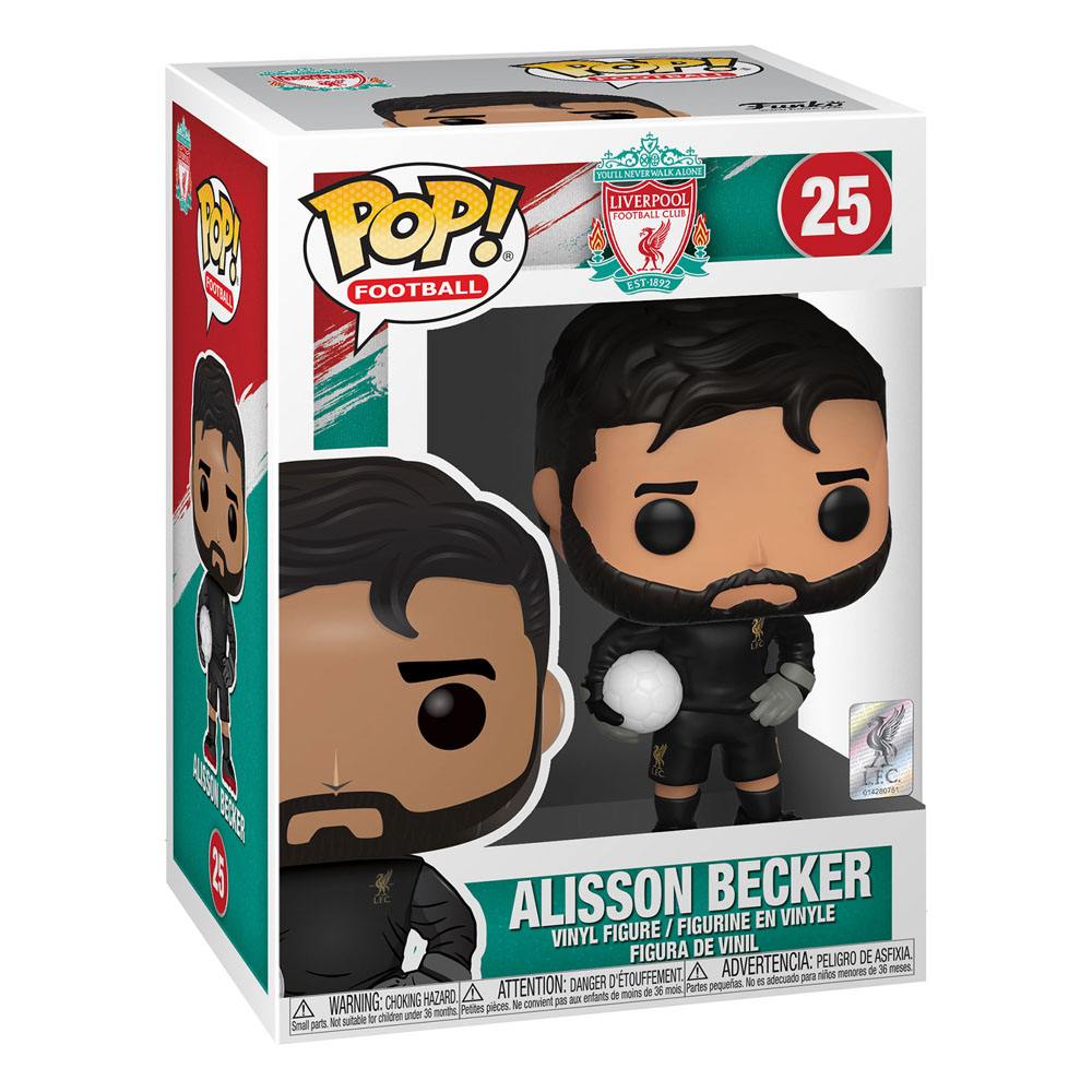 Liverpool F.C. POP! Football Vinyl Figur Alisson Becker 9 cm - Versand: 5-7 Tage nach Bestellung