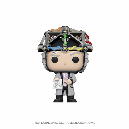 Zurück in die Zukunft POP! Vinyl Figur Doc w/Helmet 9 cm - Preorder - ETA: 09.12.2026