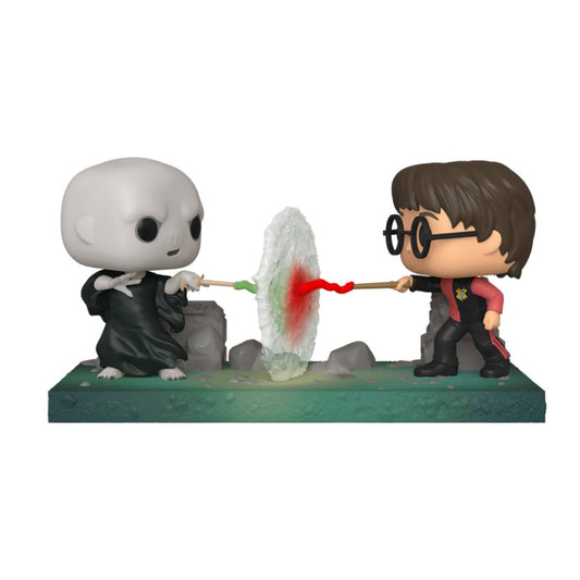 Harry Potter POP! Movie Moment Vinyl Figur Harry VS Voldemort 9 cm - Preorder - ETA: 30.09.2026