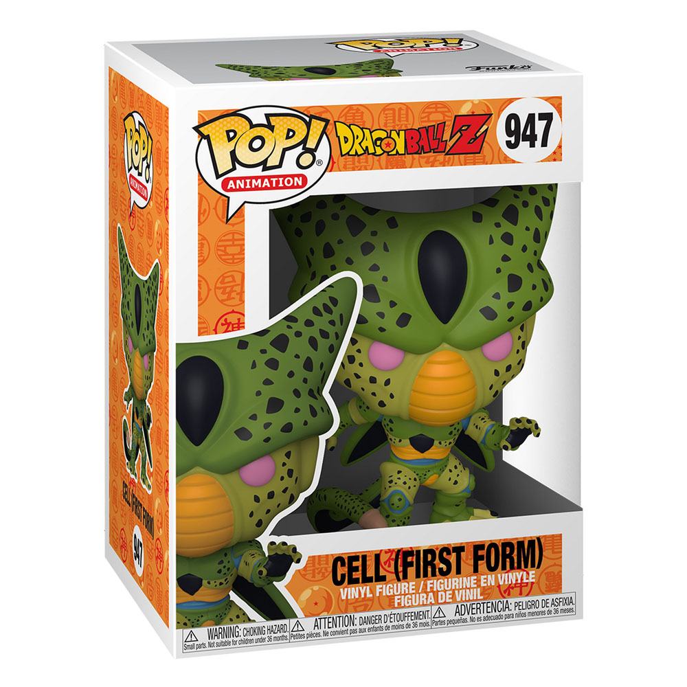 Dragon Ball Z POP! Animation Vinyl Figur Cell (First Form) 9 cm - Versand: 5-7 Tage nach Bestellung