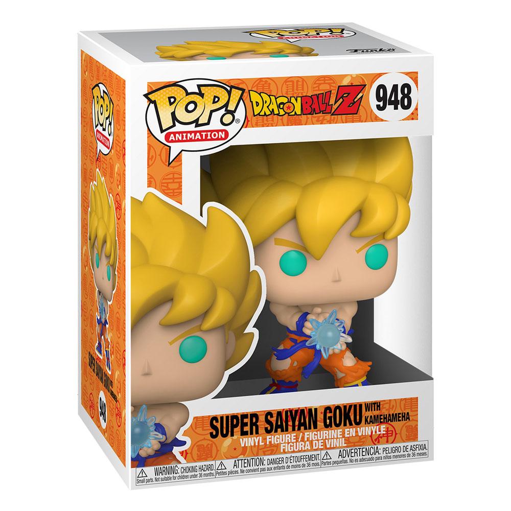 Dragon Ball Z POP! Animation Vinyl Figur SS Goku w/ Kamehameha Wave 9 cm - Preorder - ETA: 24.11.2025