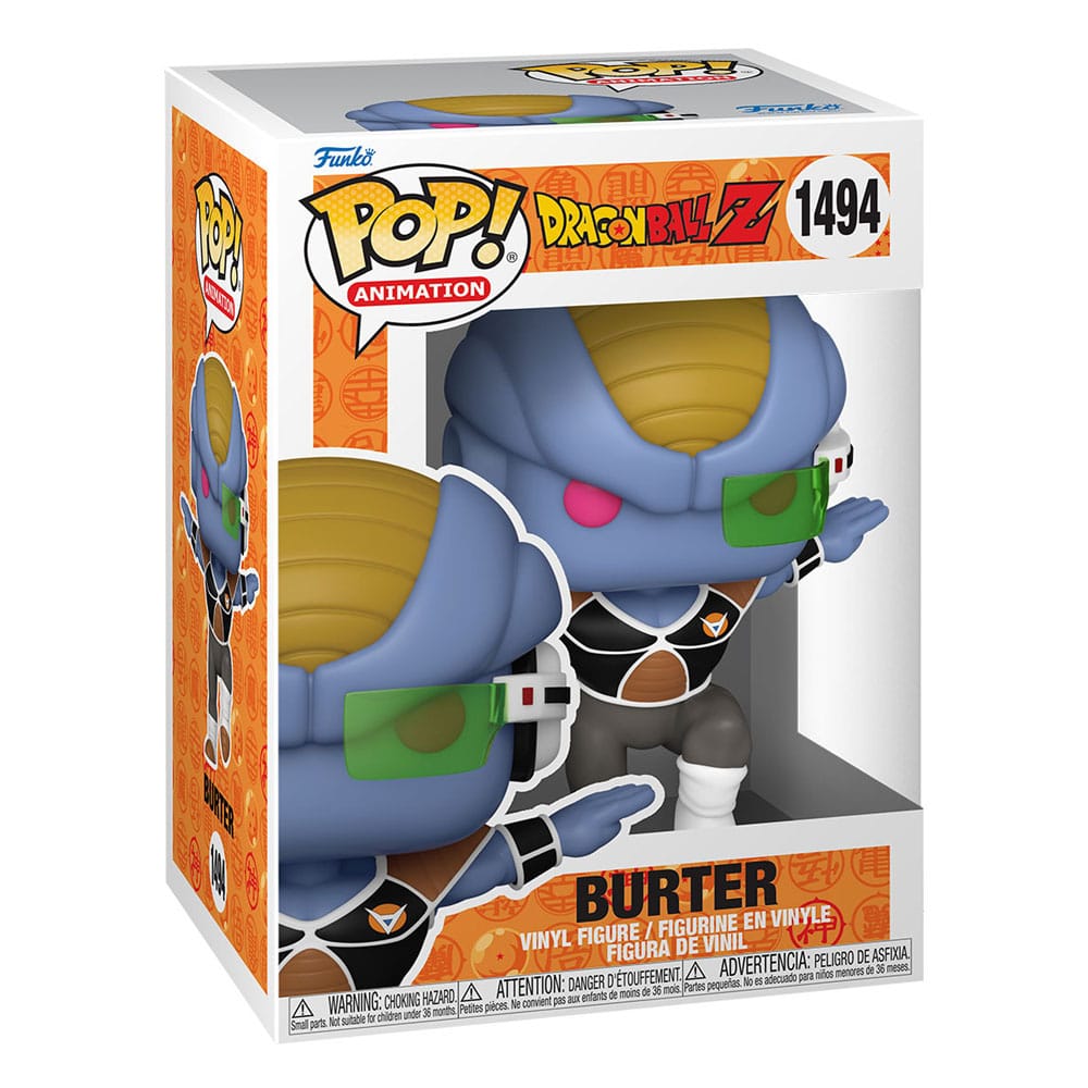 Dragon Ball Z POP! Animation Vinyl Figur Burter 9 cm - Versand: 5-7 Tage nach Bestellung