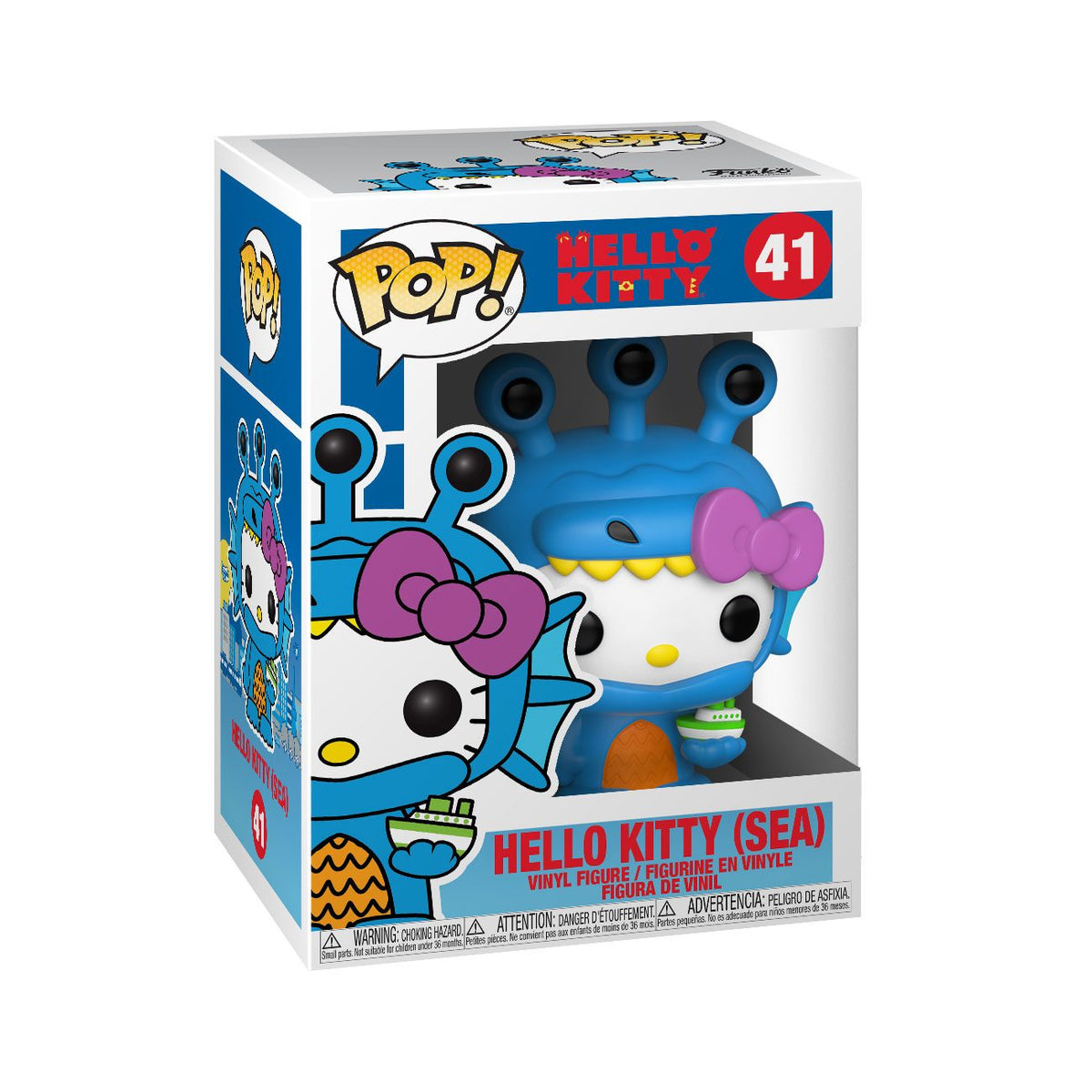 Hello Kitty Kaiju POP! Sanrio Vinyl Figur Hello Kitty Sea Kaiju 9 cm - Preorder - ETA: 25.10.2026