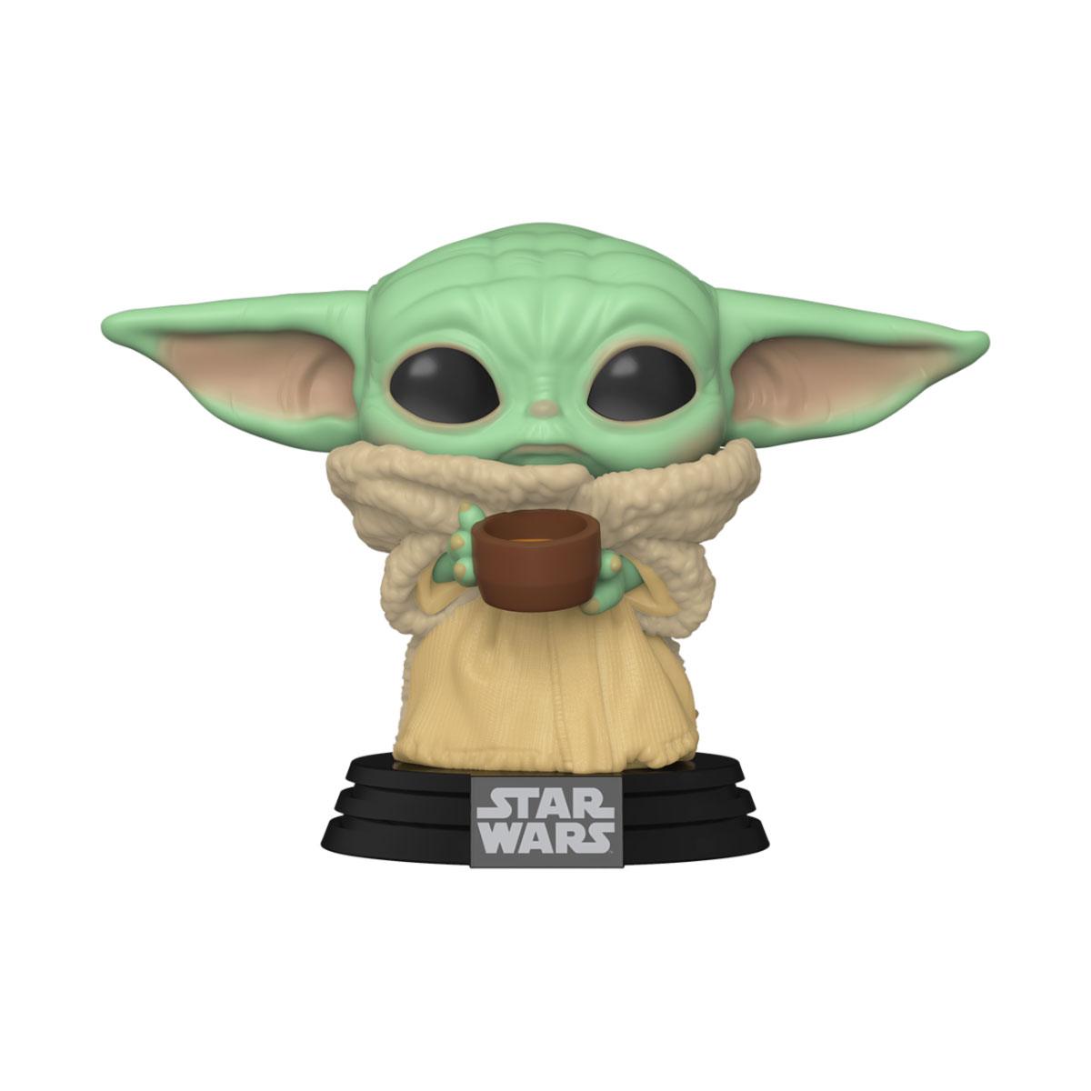 The Mandalorian POP! Star Wars Vinyl Figur The Child w/ Cup 9 cm - Preorder - ETA: 25.10.2026