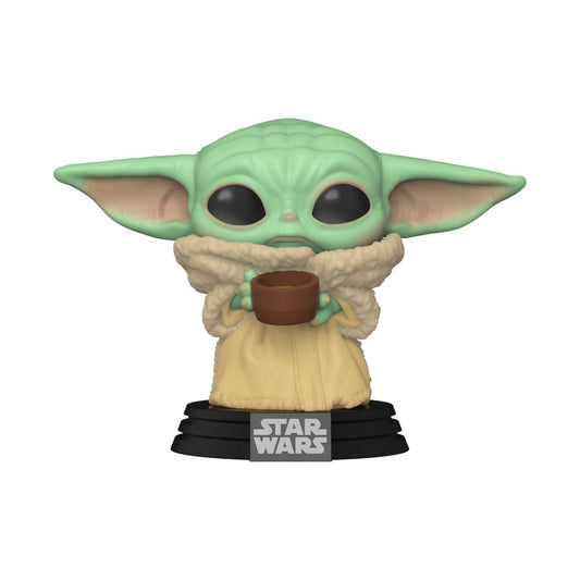 The Mandalorian POP! Star Wars Vinyl Figur The Child w/ Cup 9 cm - Preorder - ETA: 25.10.2026
