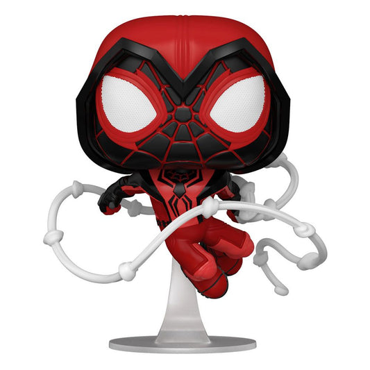 Marvel's Spider-Man POP! Games Vinyl Figur Miles Morales Red Suit 9 cm - Versand: 5-7 Tage nach Bestellung