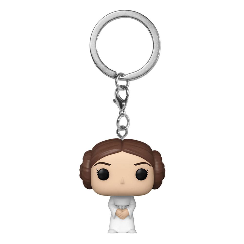 Star Wars Pocket POP! Vinyl Schlüsselanhänger 4 cm Leia Display (12) - Preorder - ETA: 25.02.2027
