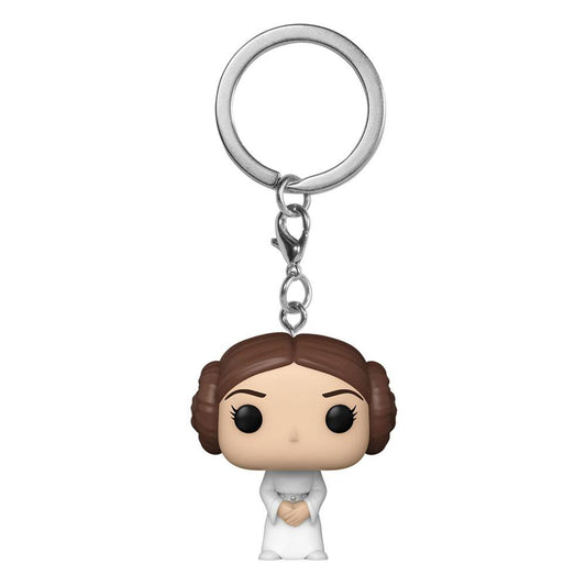 Star Wars Pocket POP! Vinyl Schlüsselanhänger 4 cm Leia Display (12) - Preorder - ETA: 25.02.2027