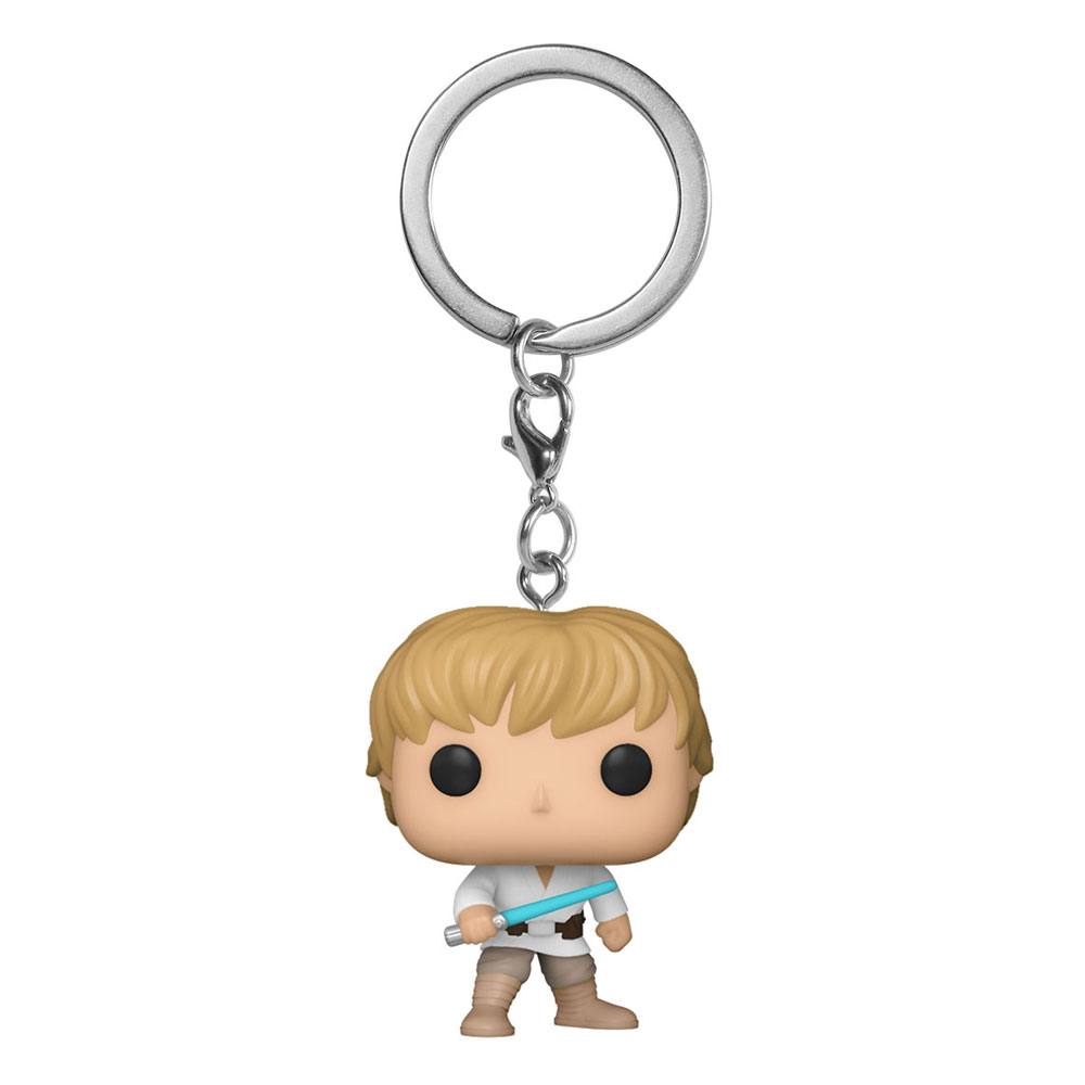 Star Wars Pocket POP! Vinyl Schlüsselanhänger 4 cm Luke Display (12) - Versand: 5-7 Tage nach Bestellung